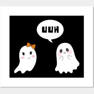 Halloween Uhh Ghost Posters and Art